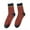 Red, variant on Gapacks Men's Cotton Socks, Dark Gray, Soft & Breathable, Moisture Wicking, Classic Design with Contrast Details, Free Size, Single Pair, Everyday Casual Wear for Home Work