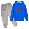 thumbnail image 3 of Sudadera con capucha y pantalón con estampado de hip-hop de Marvel Spiderman para Halloween para niño y niña, conjunto de sudadera con capucha para niño, ropa informal para niño, chándal, 3 of 5