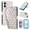 Pattern-B, variant on for iPhone 16 Wallet Case Women Girls, Cute Floral Pattern PU Leather Flip Phone Cover with Card Holder, Kickstand, Wrist Strap, Protective Purse Case for iPhone 16, Pattern-B