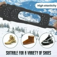 thumbnail image 4 of Begzeat Universal Non-Slip Spikes Traction Cleats Ice Snow Grips Shoe Covers for Men Women, Anti-Slip Shoe Accessories for Hiking, Running, Walking on Ice and Snow, 2025 New Design Spring Sale Product, 4 of 5