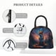 thumbnail image 4 of Fotbe Starry Sky Meditating Fox Bolsa de Almuerzo con Estampado, Lonchera Aislada, Contenedor de Comida Reutilizable Tipo Cooler a Prueba de Fugas, 4 of 6