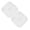 White2, variant on Drain Cover Hair Catcher Pad, Silicone Tube Trap Shower with Sucker for Bathroom Kitchen, 5.5" Flat Square Rubber Strainer Plug Filter Bathtub Sink Home Drain Protectors, Grey