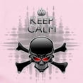 thumbnail image 2 of CafePress - Keep Calm Or Die! Black Skull Body Suit - Baby Light Bodysuit, Size Newborn - 24 Months, 2 of 4
