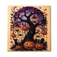 thumbnail image 3 of Halloween Beaded Pearl Art DIY Kit 7.9x7.9 inch Special Shaped Beads & Embossed Texture for Beginners Fall Home Decoration Seasonal Party Activity & Handmade Gift by MPOISVA, 3 of 7