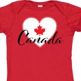 thumbnail image 4 of Inktastic Canada-heart and Maple Leaf Boys or Girls Baby Bodysuit, 4 of 5