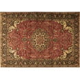 thumbnail image 1 of Ahgly Company Indoor Rectangle Medallion Brown Traditional Area Rugs, 7' x 9', 1 of 4