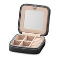 thumbnail image 6 of Mele and Co Dana Vegan Leather Travel Jewelry Case in Black, 6 of 13