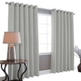thumbnail image 1 of Cortinas Blackout 275cm Ancho X 215cm De Largo En 2 Paneles, 100% Microfibra Poliéster GRIS CENIZA, 1 of 1