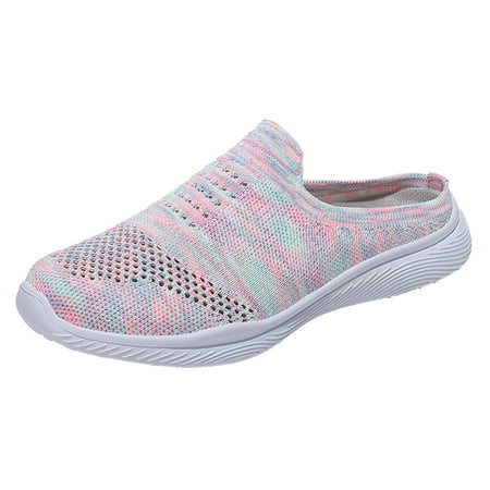 

Fashion Women s Casual Shoes Breathable Slip-on Wedges Outdoor Leisure Sneakers