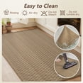 thumbnail image 6 of SIXHOME 20" x 32" Kitchen Rug and Mat Nonslip Stripes Indoor Floor Rug Beige, 6 of 7