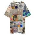 thumbnail image 3 of Hilma Af Klint Montage Sleepshirts For Sleeping Travels Loose Sleepdress Pajama Dress Soft Nightdress Sleepwear, 3 of 7