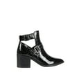 thumbnail image 4 of Steve Madden Andy Women's Croc Embossed Studded Block Heel Booties, 4 of 5