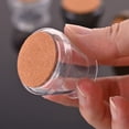 thumbnail image 2 of 24 Pack Round Chair Leg Caps - Clear Plastic, 25-30mm, 2 of 4