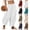 31# White, variant on Women's Wide Leg Harem Pants High Waist Loose Casual Palazzo Pants with Pockets Summer Beach Trousers 2026 White L