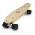 thumbnail image 3 of Patineta Tipo Penny Profesional Musa Madera Maple MUSA Negro (Llantas negras/Trucks blancos), 3 of 5