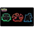 thumbnail image 3 of Trading Card Game Foil Pokemon Neon Kanto Playmat [Venusaur, Charizard & Blastoise], 3 of 3