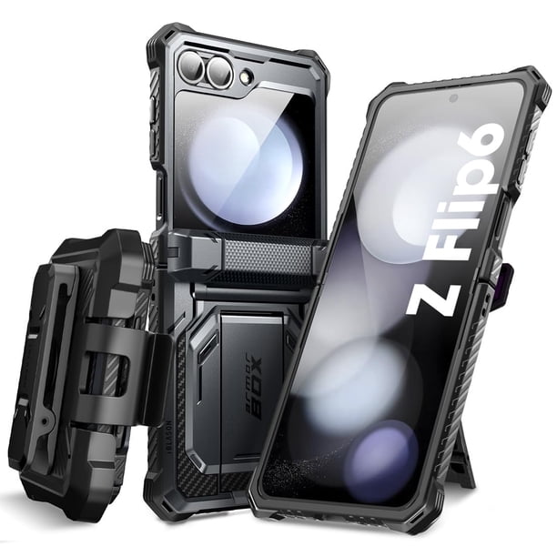 Funda de teléfono i-Blason Armorbox con soporte para Samsung Z Flip 6