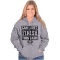 thumbnail image 4 of Can I Just Finish This Game Zip Up Hoodie Men's Women's Brisco Brands M, 4 of 6