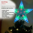 thumbnail image 6 of Alpine Corporation Flashing Star Tree Topper with Multi-Colored LED Lights, 6 of 11