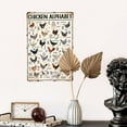 thumbnail image 5 of Chicken Alphabet Vintage Metal Poster Farm Sign Decor-Retro Aluminum Metal Tin Sign for Home Wall Decor, Kitchen Farmhouse Country Farm Barn, Chicken Coop Outdoor Wall Signs Gift,12''x 8'', 5 of 5