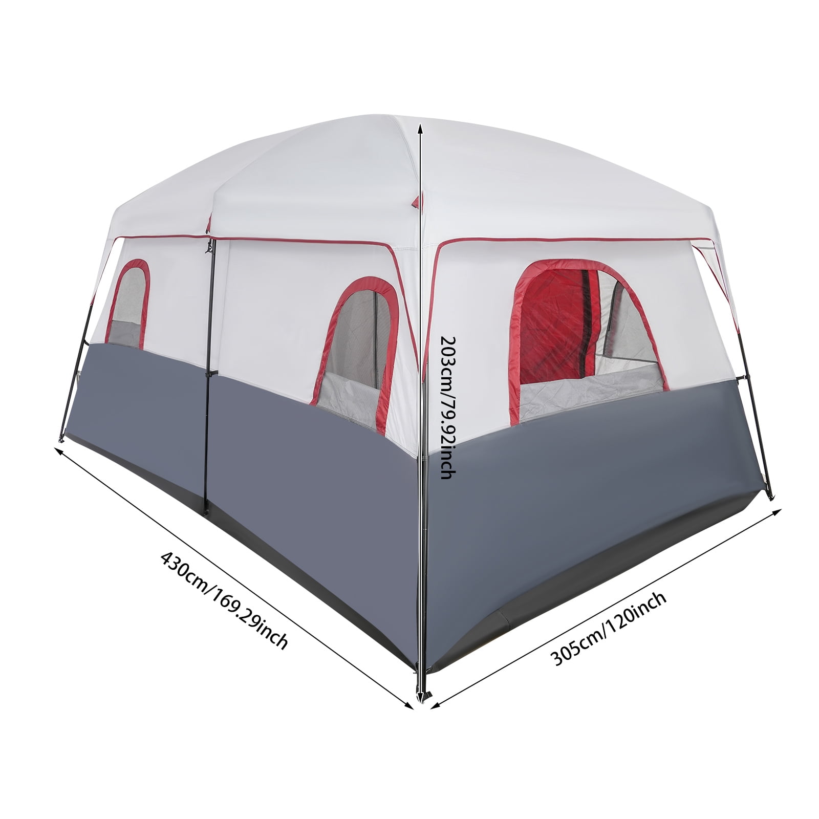 Tents for Camping, Family Tent for Outdoor Camping and Backyard, Outdoor Camping Tent for Parks, Backyards, Out Camping, Picnics, and More