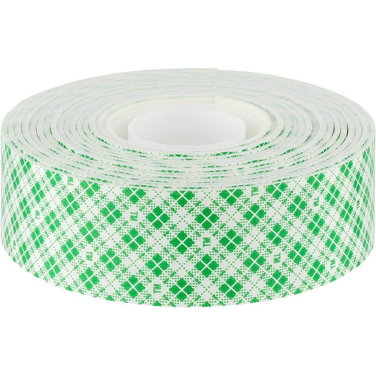 Scotch® Mounting Tape, 110-ESF, white, 0.5 in x 75 in (1.27 cm x 1.9 m), 1  roll per pack