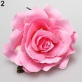 thumbnail image 2 of Dosaele 10 Pcs Femmes Douce Grande Fleur de Rose Pince à Cheveux Mariage Épingle de Mariée Broche Épingle, 2 of 10