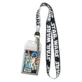 thumbnail image 1 of Lanyard Star Wars desmontable con soporte transparente para tarjetas de identificación, 1 of 4