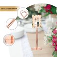 thumbnail image 3 of Weiweiguan 1Pc Table Photo Clip Metal Clamp Wedding Desktop Decoration Memo Stand Clamp, 3 of 6