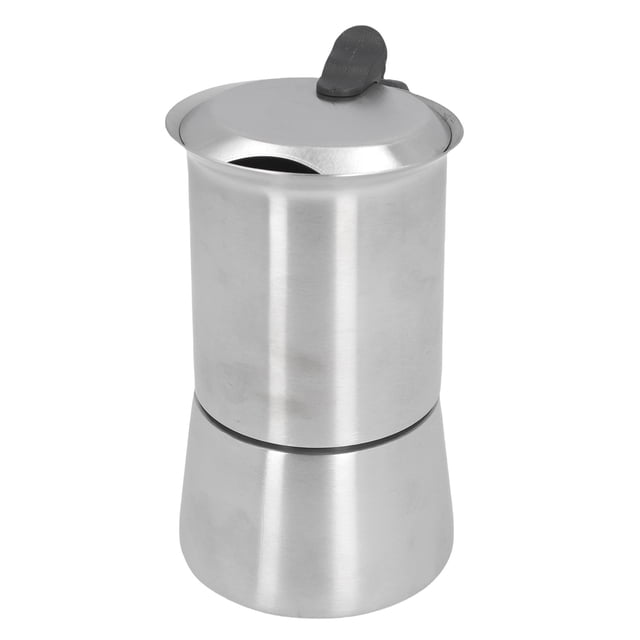 Mixpressos 304 Stainless Steel Stovetop Coffee Percolator, Percolator Coffee Pot Stainless Steel Camping Makers, Stovetop Pot for Brewing Heating Water Milk, Multifunctional
