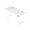 White, variant on Toytexx Electric Standing Desk for Adults, 140 x 60 cm Adjustable Height Desk with Quiet Motor, Black