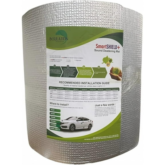 SmartSHIELD Foil Sound Deadener Insulator  (3mm)