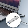 thumbnail image 2 of 4 in 1 USB C Hubs with USB C,USB Port Adapter Type C to 2Type C+USB Adapter USB Hubs Adapter USB Splitter USB Expander, 2 of 8