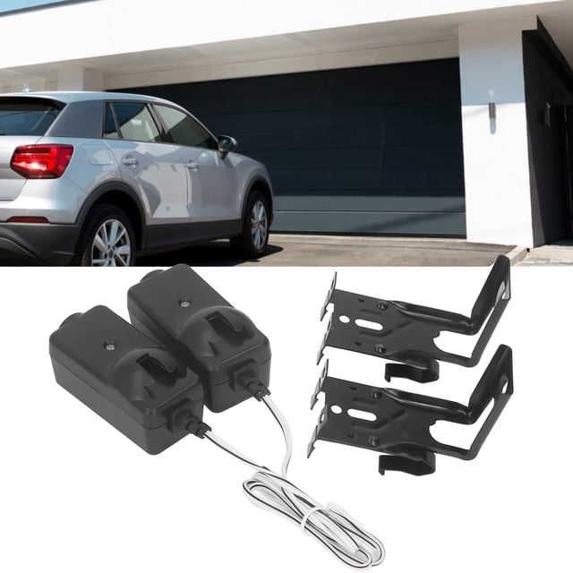 Safety Sensor Bracket Kit, 41A5034 Lightweight DC5-6V Quick Response with Screws Nuts for Garage Door Opener