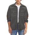 thumbnail image 1 of Chaqueta tipo camisa SANGTREE de pana, casual, manga larga, gris, para hombre, 1 of 6
