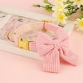 thumbnail image 4 of HQREA Adjustable Girl Dog Collars with Bowtie, Cute Pet Collar for Wedding, 4 of 6