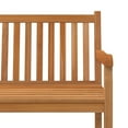thumbnail image 3 of vidaXL 4 Piece Garden Dining Set Solid Wood Teak, 3 of 5