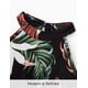 thumbnail image 4 of Conjunto de vestido hawaiano familiar a juego Patpat Black Flower Girl, 4 of 7