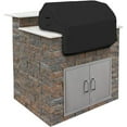 thumbnail image 1 of Covers &amp; All Built-Grill-Max-Black-03 12 oz Waterproof Patio Grill Cover  Black - 44 x 30 x 26 in., 1 of 1