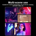 thumbnail image 4 of Zootealy Portable RGB LED Photography Light Stick with Remote Control - Lightweight Aluminum Alloy Material, Adjustable Brightness and Color Temperature, Long Battery Life - Ideal for Outdoor, 4 of 6