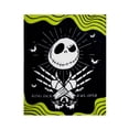 thumbnail image 1 of Frazada Providencia Jack Bones de 127x152cm Negro, 1 of 4