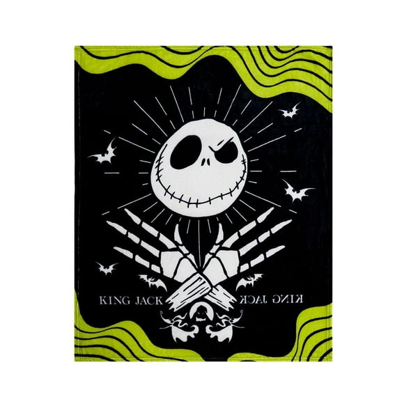 Frazada Providencia Jack Bones de 127x152cm Negro