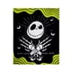 thumbnail image 1 of Frazada Providencia Jack Bones de 127x152cm Negro, 1 of 4
