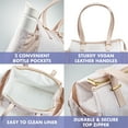 thumbnail image 5 of Fit + Fresh Lunch Bag For Women, Insulated Lunch Bag With Container, Copley Ivory Feline Fine, 5 of 8