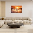 thumbnail image 5 of WFSposter-Horse Sunset Large Wall Art Animal Running Horses Pictures Wall Decor Horse Mountain Canvas Painting Modern Artwork Home Decoration for Living Room Bedroom Office, 5 of 6