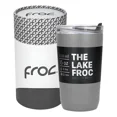 thumbnail image 1 of FROC | Termo The Lake - Acero Inoxidable 450 ml, Base Antiderrapante, Tapa de Silicón Antiderrame Diseño Compacto - Ideal para Bebidas Frías y Calientes, 1 of 5