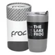 thumbnail image 1 of FROC | Termo The Lake - Acero Inoxidable 450 ml, Base Antiderrapante, Tapa de Silicón Antiderrame Diseño Compacto - Ideal para Bebidas Frías y Calientes, 1 of 5