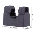 thumbnail image 2 of FONDOTIN 10Pcs Wall Mounted Hose Hanger Black For Outdoor Use Keeps Hose Off Ground, 2 of 6