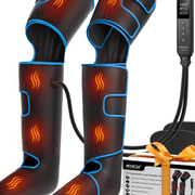 CINCOM Leg Massager with Heat for Circulation, Full Leg and Foot Compression Boots Massager for Calf… — $139.99 (18% off)
