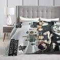 thumbnail image 3 of 5 Seconds Of Summer 5sos Blanket Soft Warm Flannel Air Conditioning Blanket Throw Blankets For Bed Couch Sofa Bedroom Living Room All Season 60"X50", 3 of 9